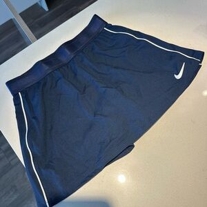 Women’s Nike Navy blue dri fit tennis skort